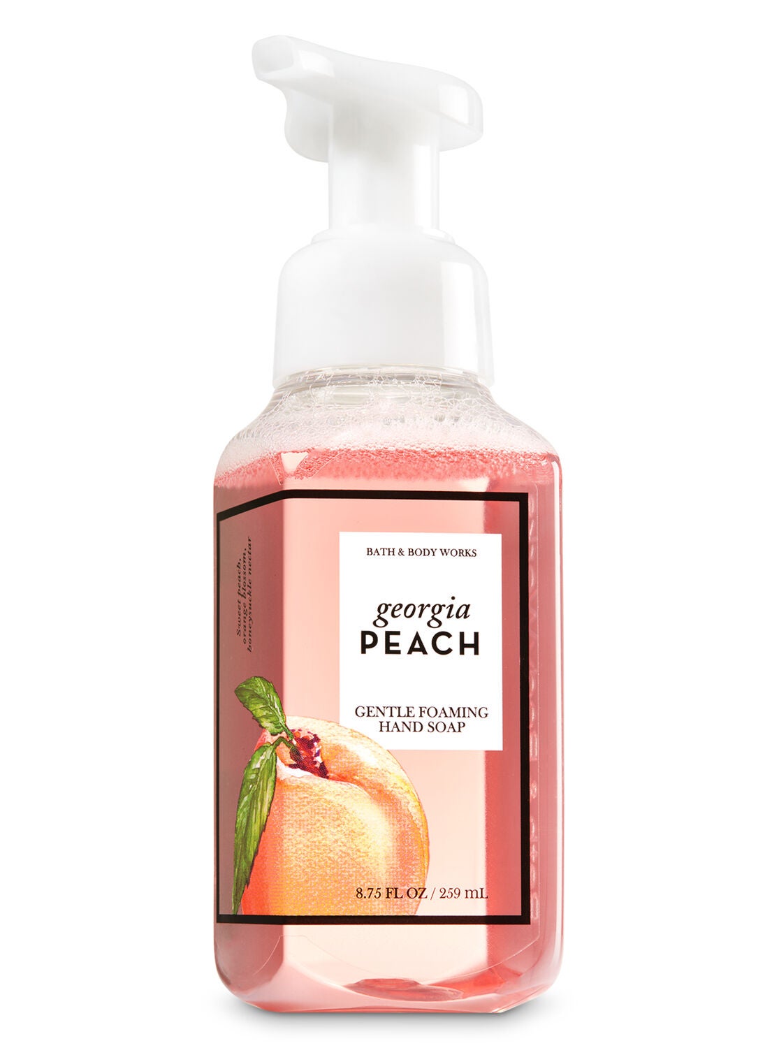 Georgia Peach Gentle Foaming Hand Soap - Bath And Body Works