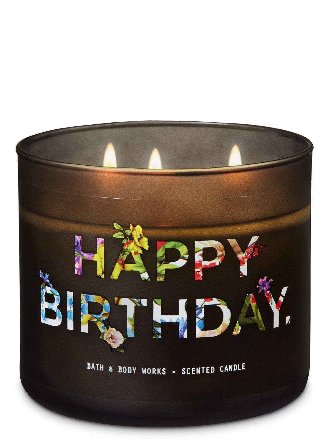 Vanilla Bean 3-Wick Candle - Bath And Body Works