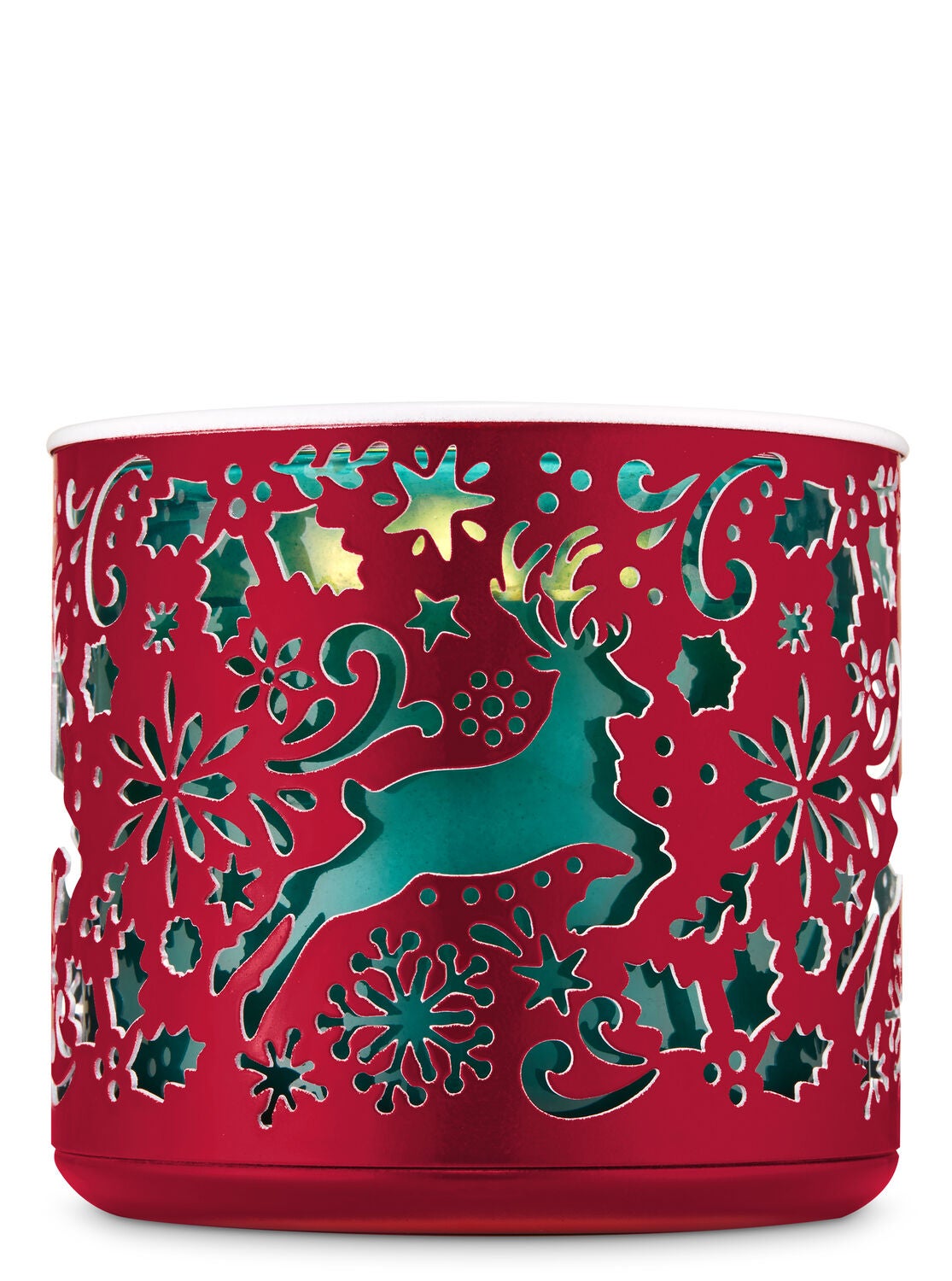 Prancing Deer 3-Wick Candle Holder - Bath And Body Works