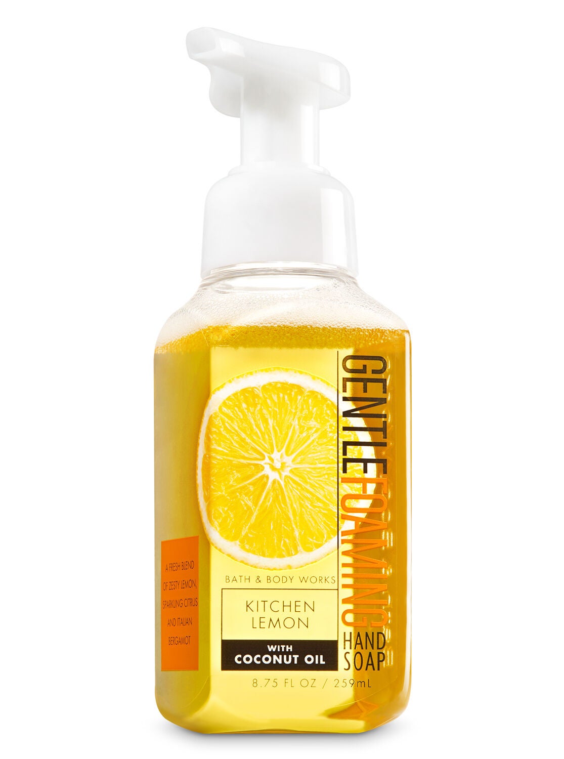 kitchen lemon gentle foaming hand soap bath body works bath and body works liquid hand soap