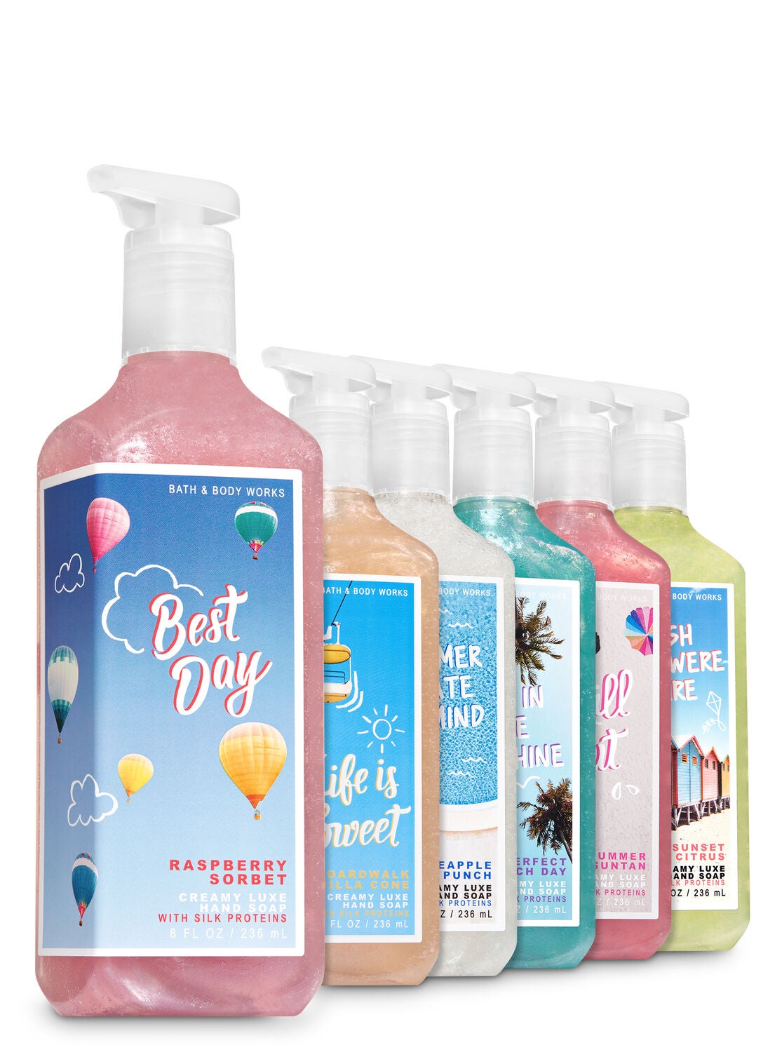 All Things Summer Creamy Luxe Hand Soap, 6-Pack - Bath And Body Works