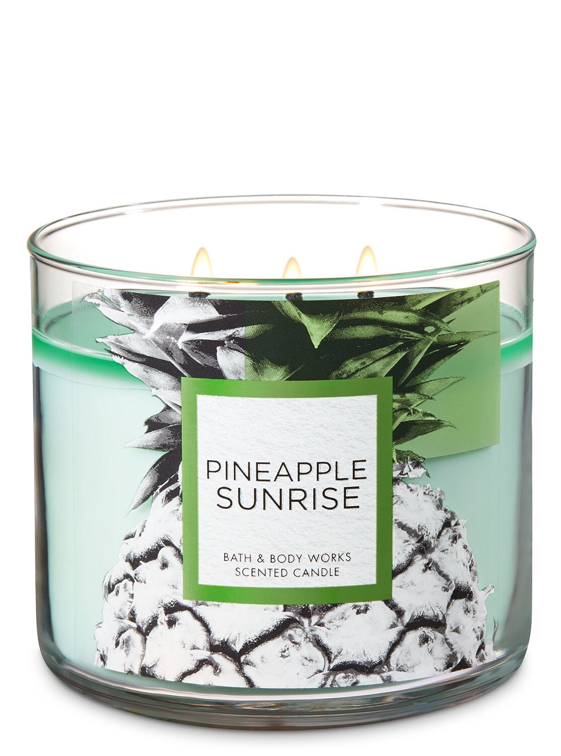 Pineapple Sunrise 3-Wick Candle - Bath And Body Works