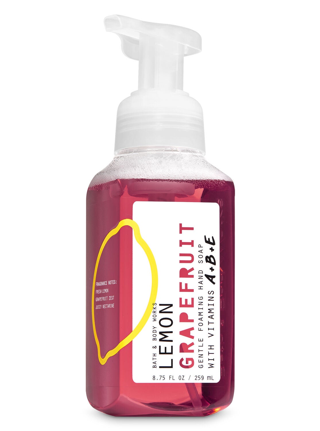 Lemon Grapefruit Gentle Foaming Hand Soap - Bath And Body Works