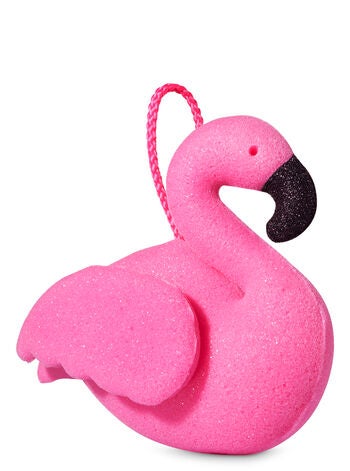 Pink Flamingo Bath Sponge | Bath & Body Works