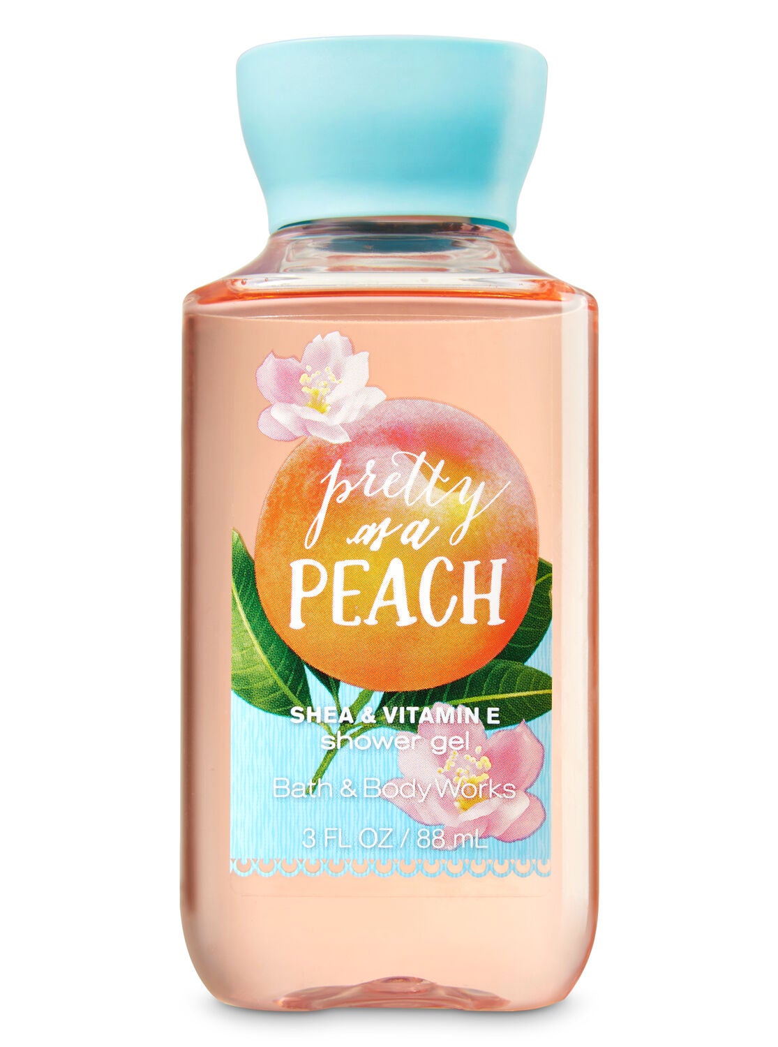 pretty as a peach travel size shower gel signature collection pretty body works