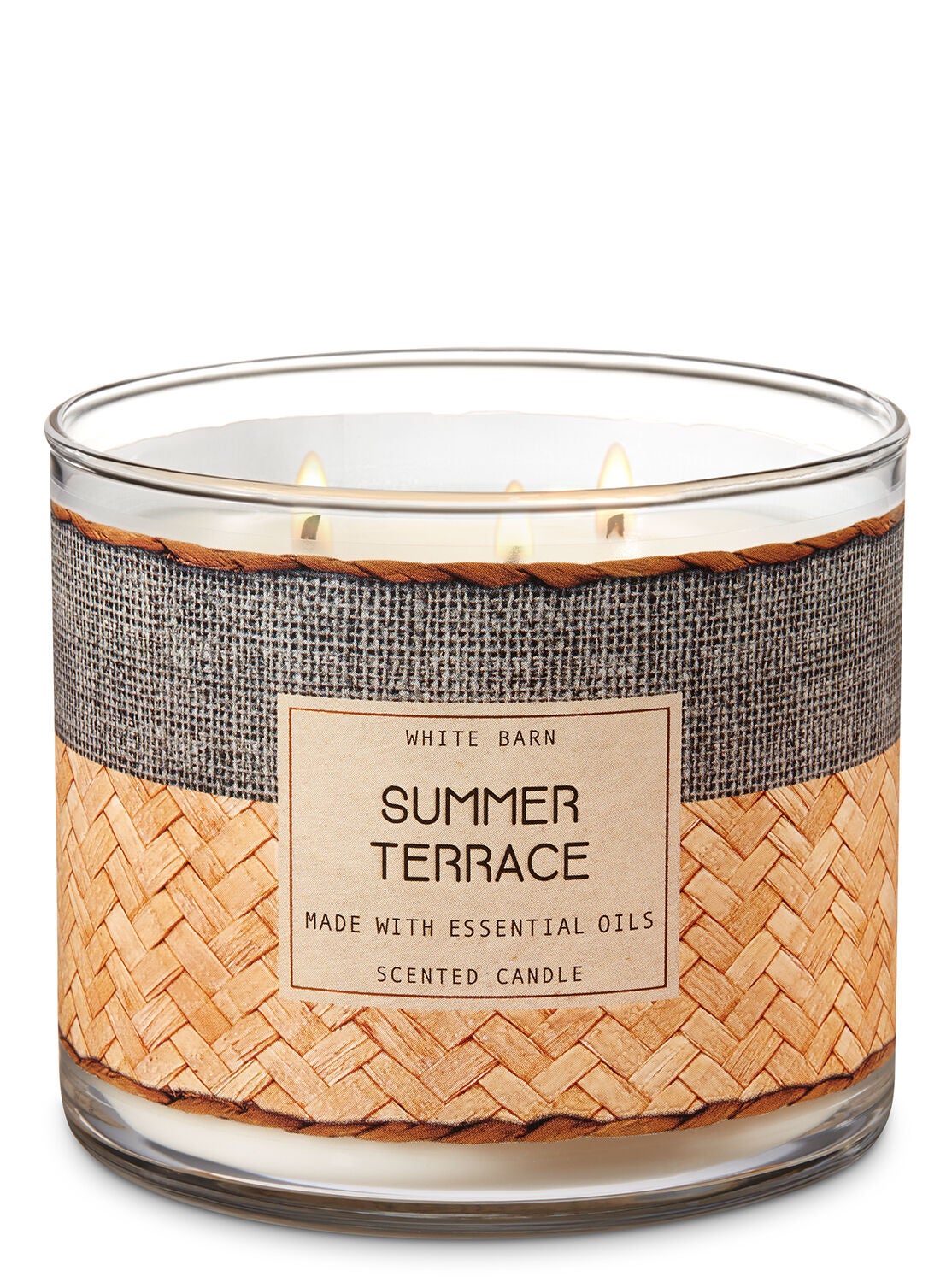 Summer Terrace 3-Wick Candle - Bath And Body Works