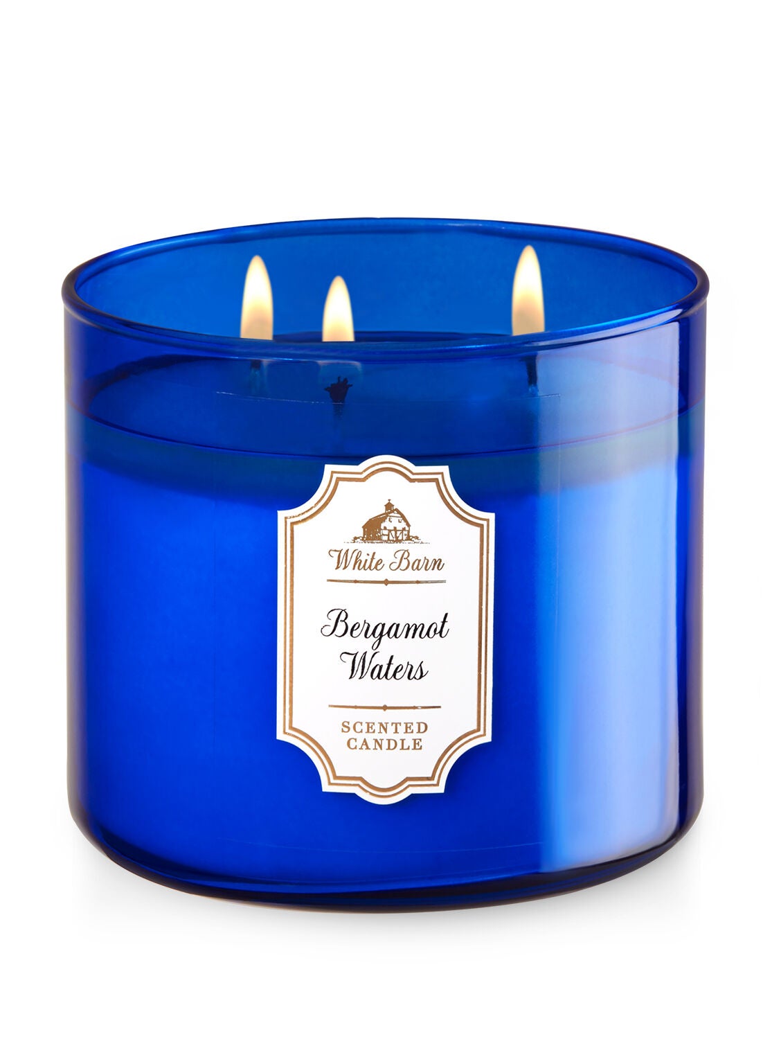 Bergamot Waters 3-Wick Candle - Bath And Body Works