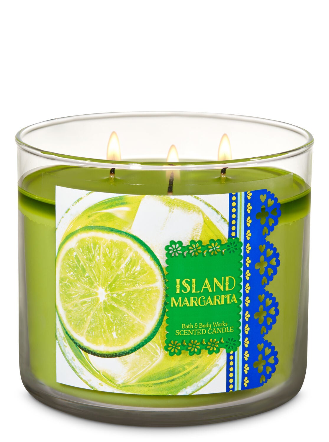 Island Margarita 3-Wick Candle - Bath And Body Works