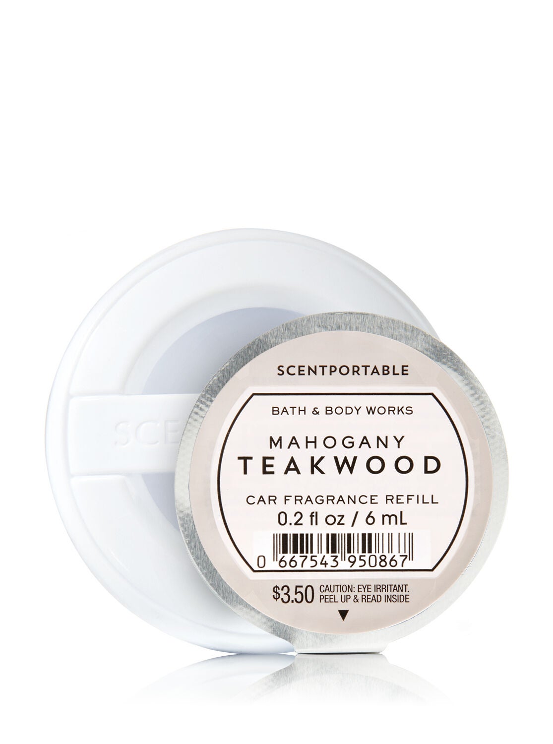 Mahogany Teakwood Scentportable Fragrance Refill - Bath And Body Works