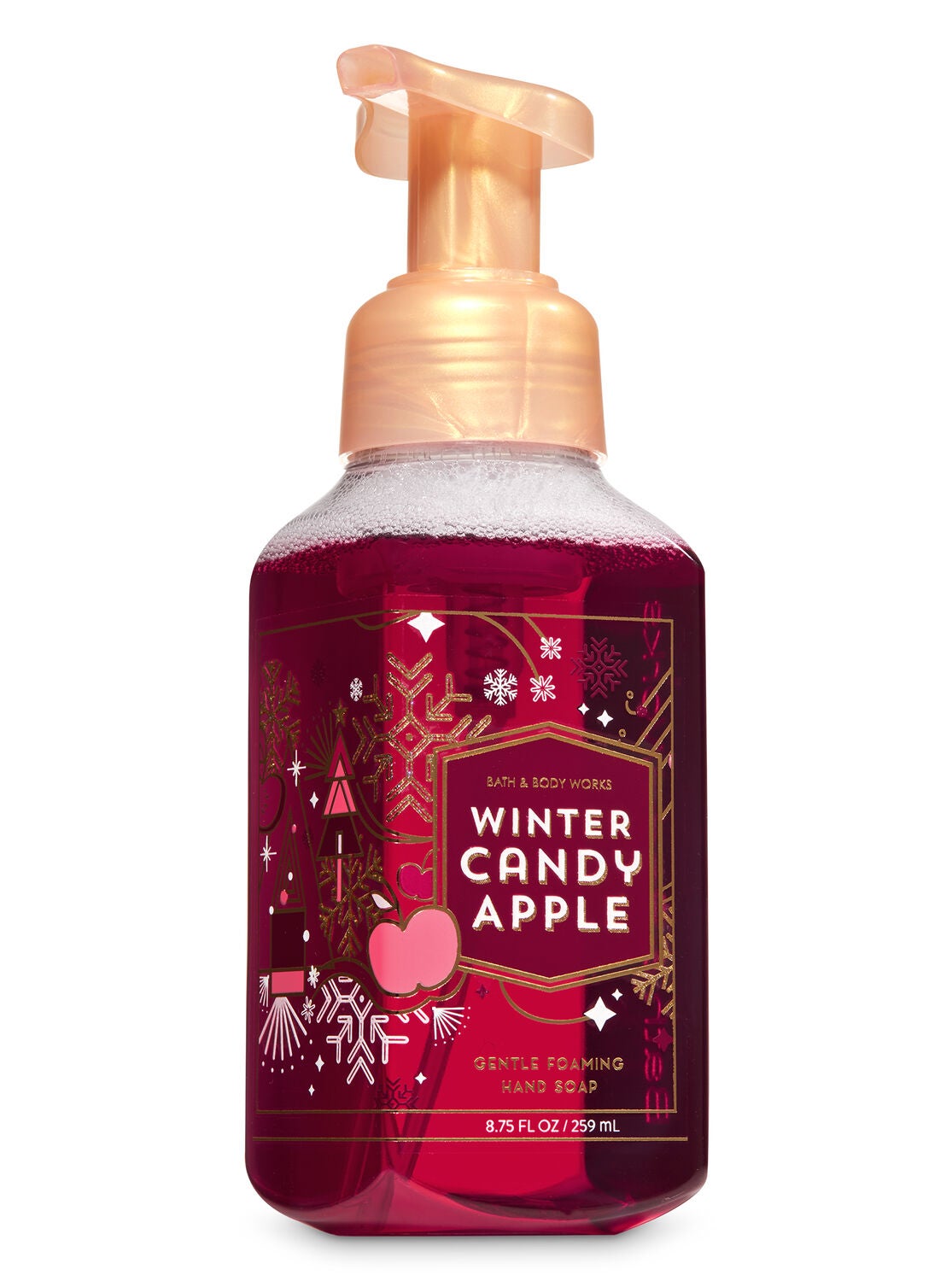  Winter Candy Apple Gentle Foaming Hand Soap - Bath And Body Works