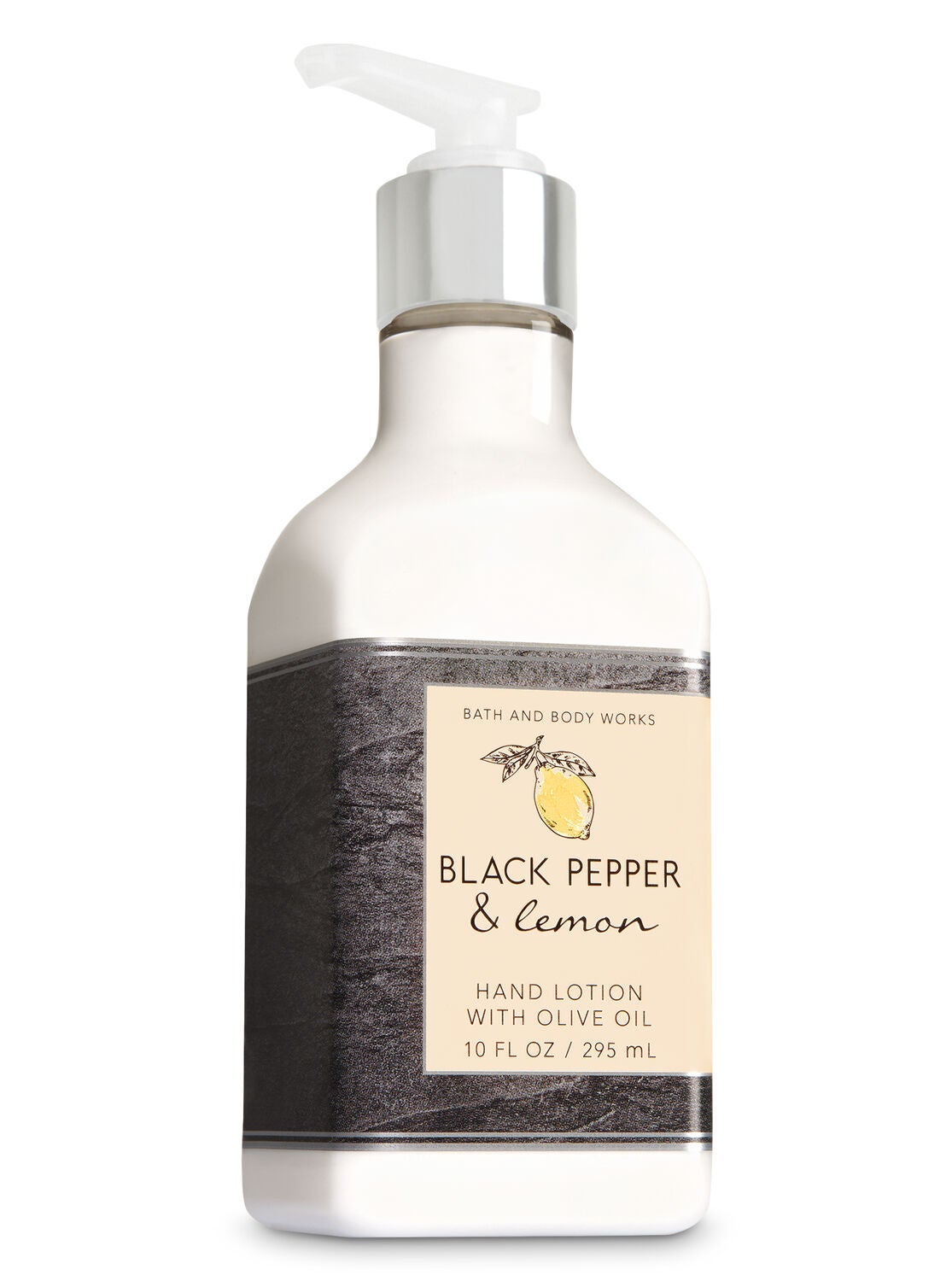 Black Pepper & Lemon Hand Lotion with Olive Oil - Bath And Body Works