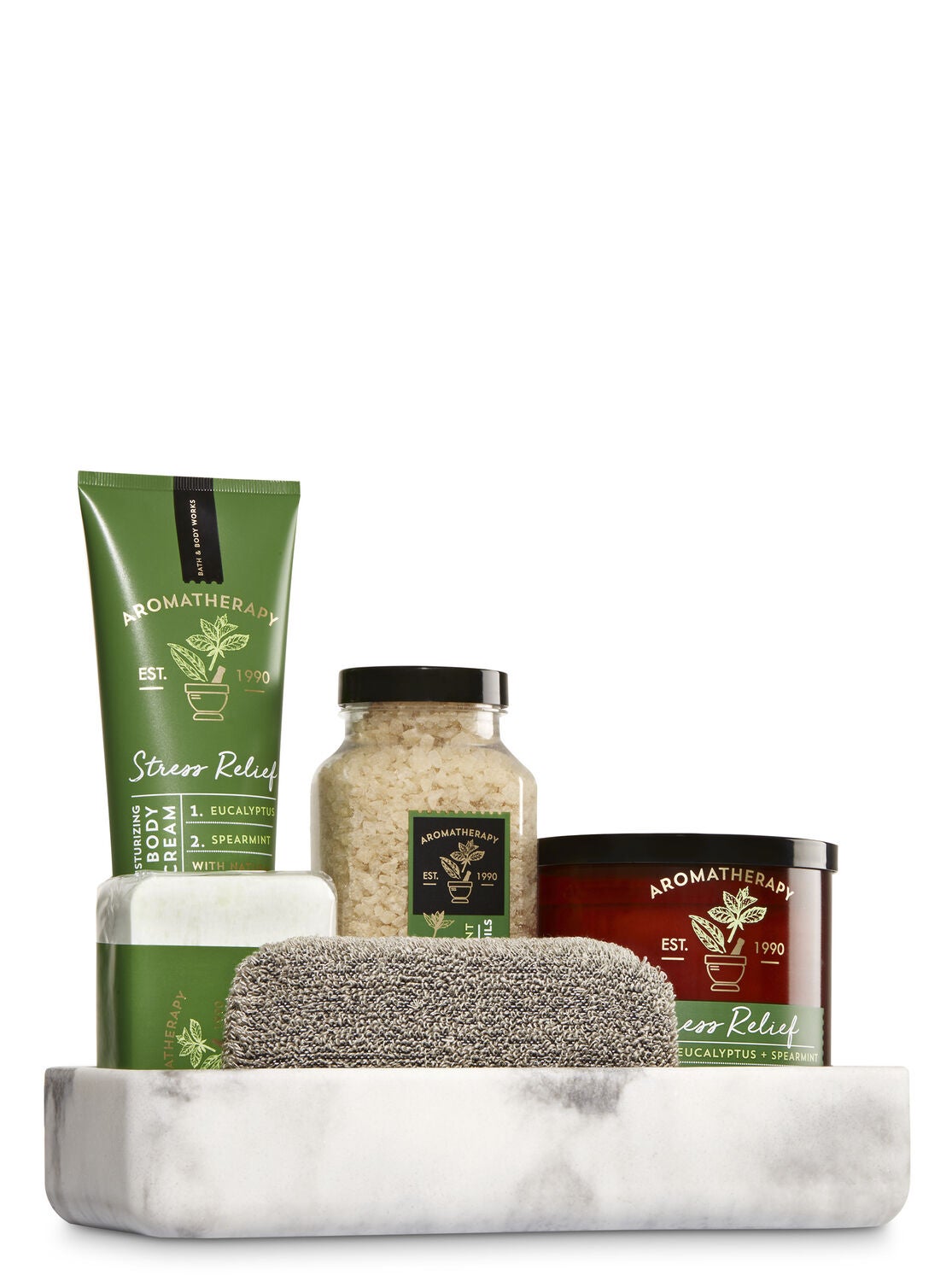 Stress Relief - Eucalyptus & Spearmint Gift Set - Bath And Body Works