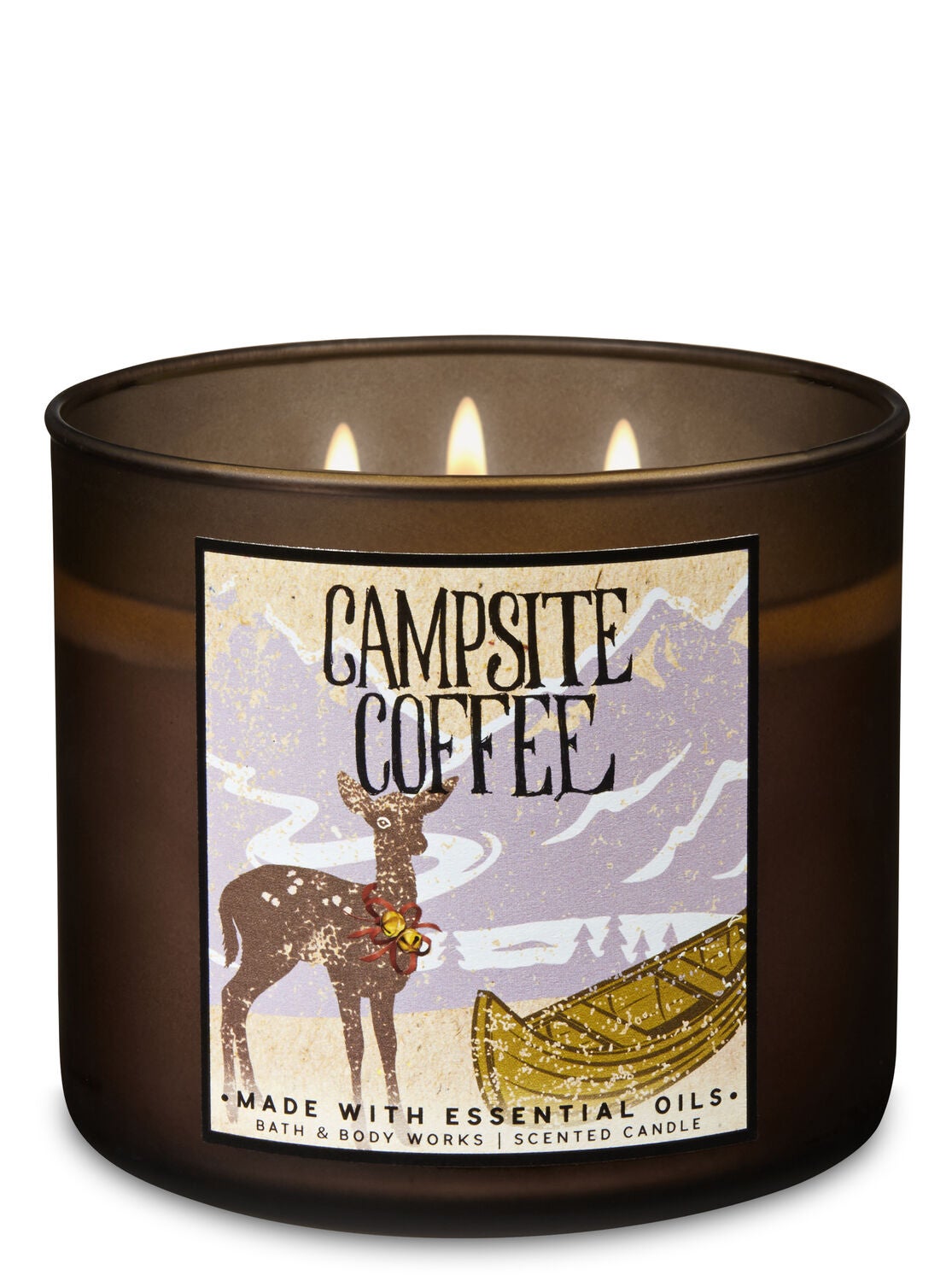 Campsite Coffee 3-Wick Candle - Bath And Body Works