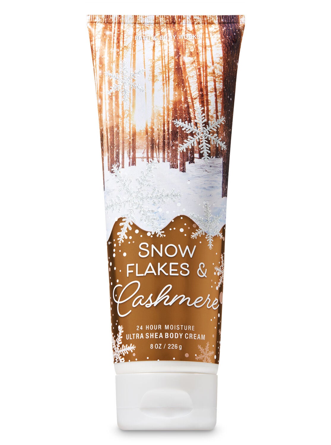 Signature Collection Snowflakes &amp; Cashmere Ultra Shea Body Cream - Bath And Body Works