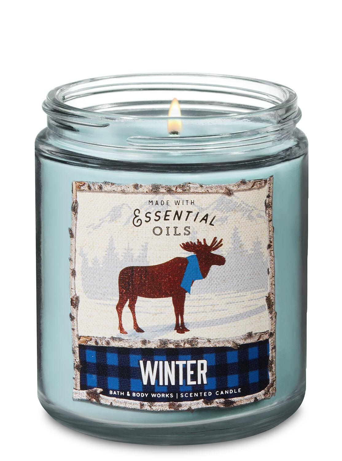 Winter Single Wick Candle - Bath And Body Works