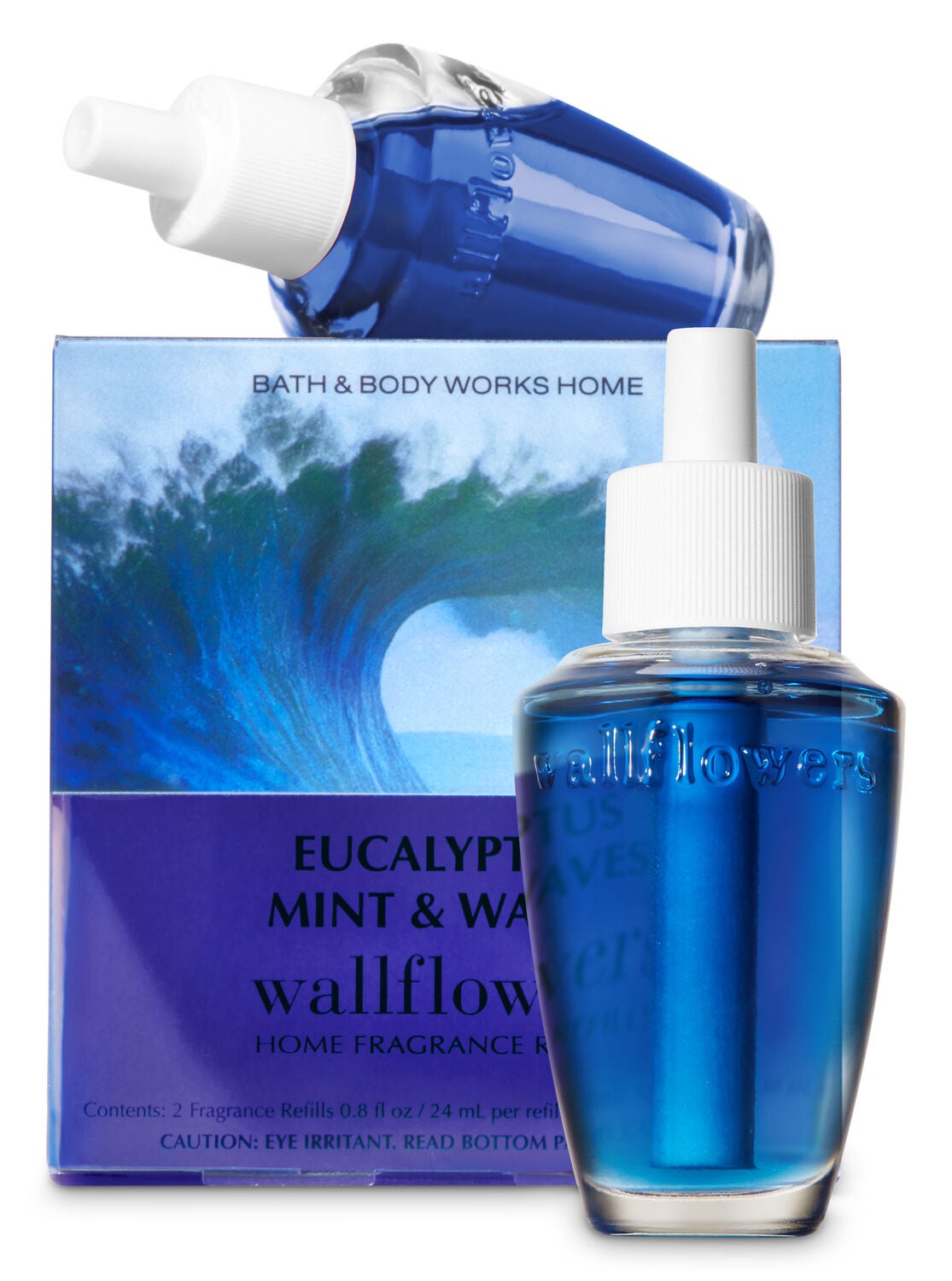 Eucalyptus Mint & Waves Wallflowers 2-Pack Refills - Bath And Body Works