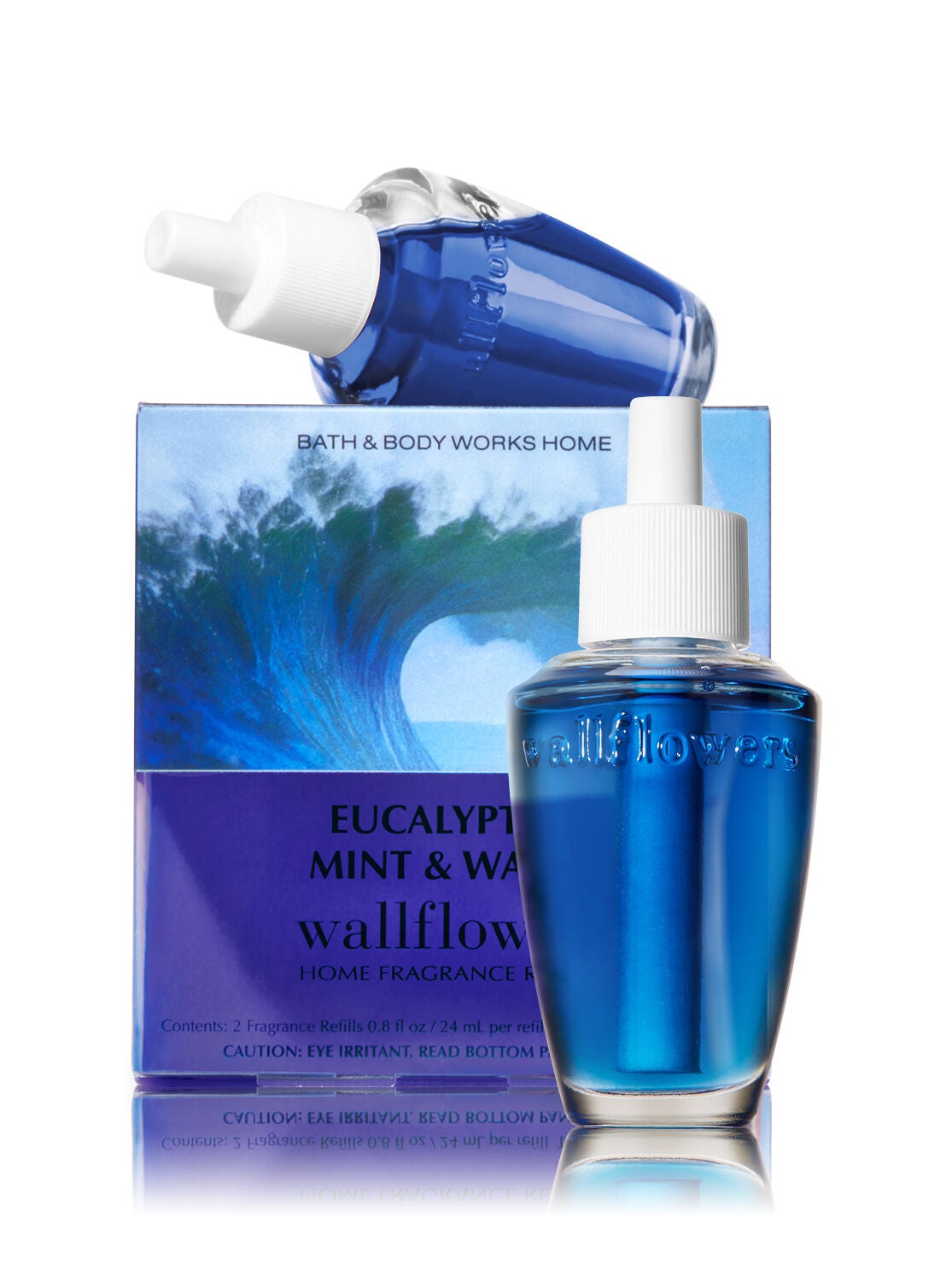 Eucalyptus Mint & Waves Wallflowers 2-Pack Refills - Bath And Body Works
