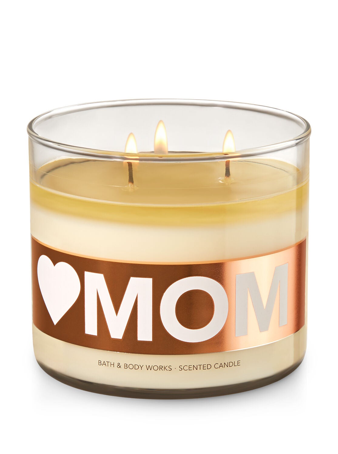 Love Mom - Praline Pecan 3-Wick Candle - Bath And Body Works