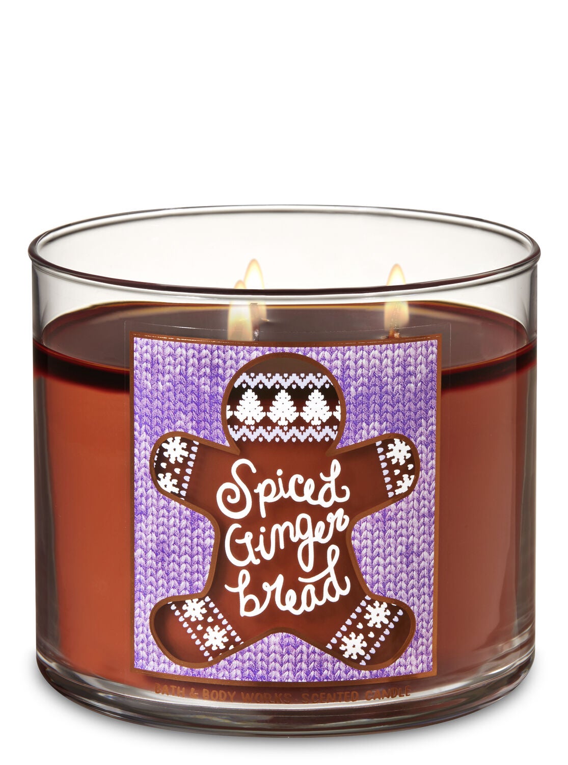 Spiced Gingerbread 3-Wick Candle - Bath And Body Works