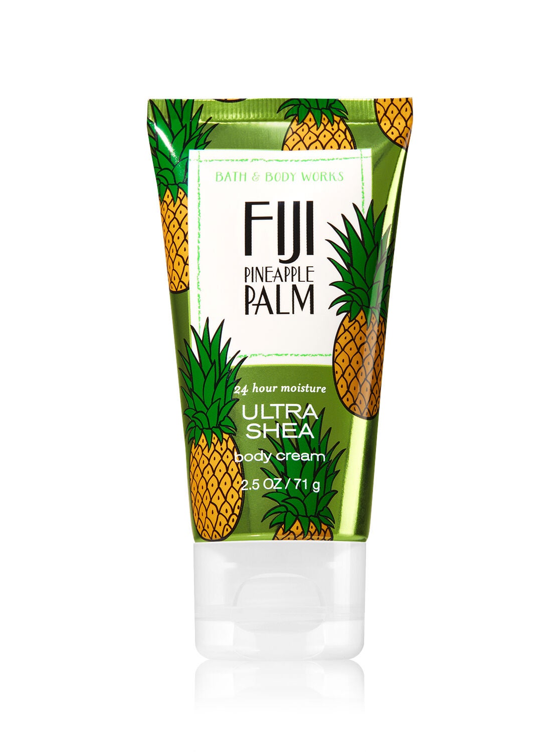 Signature Collection Fiji Pineapple Palm Travel Size Body Cream - Bath And Body Works