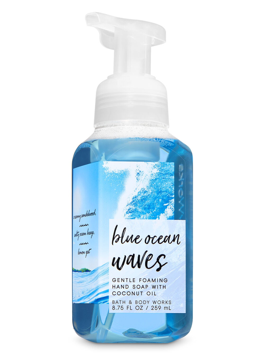 Blue Ocean Waves Gentle Foaming Hand Soap - Bath And Body Works