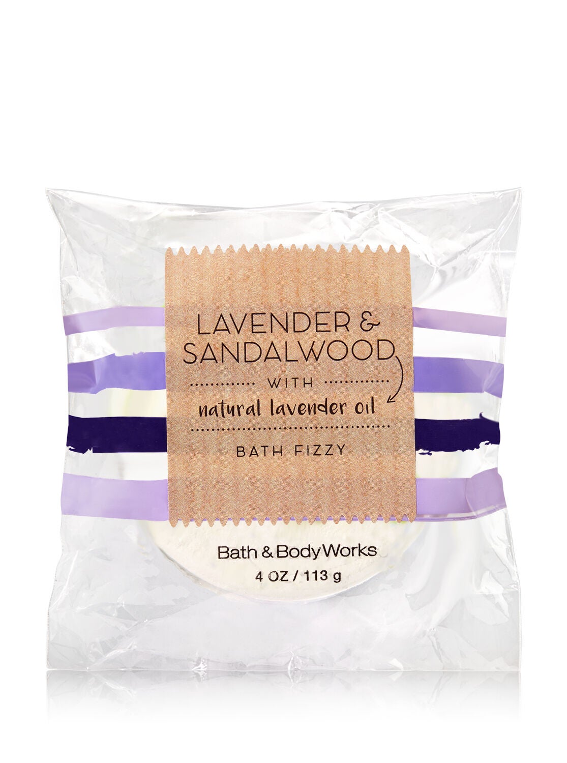 Signature Collection Lavender & Sandalwood Bath Fizzy - Bath And Body Works