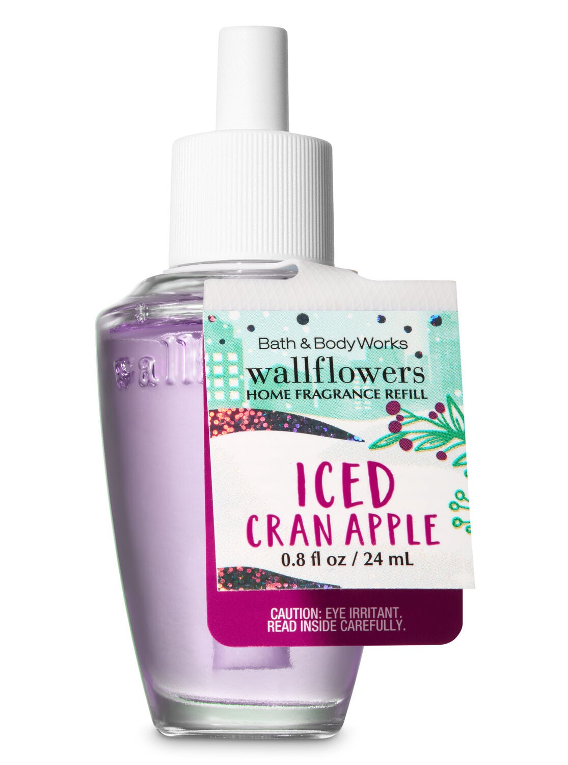 Iced Cranberry Apple Wallflowers Fragrance Refill - Bath And Body Works