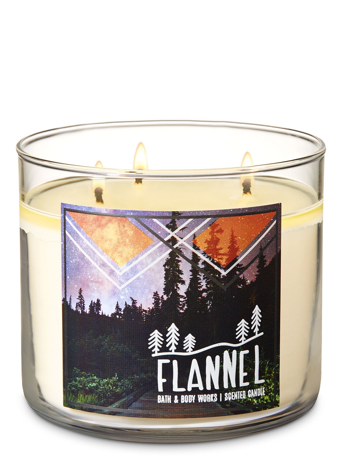 Flannel 3-Wick Candle - Bath And Body Works