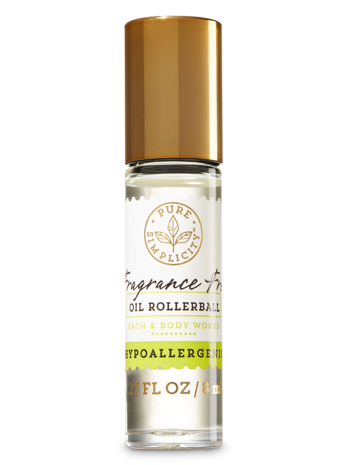 Fragrance Free Oil Rollerball - Bath And Body Works