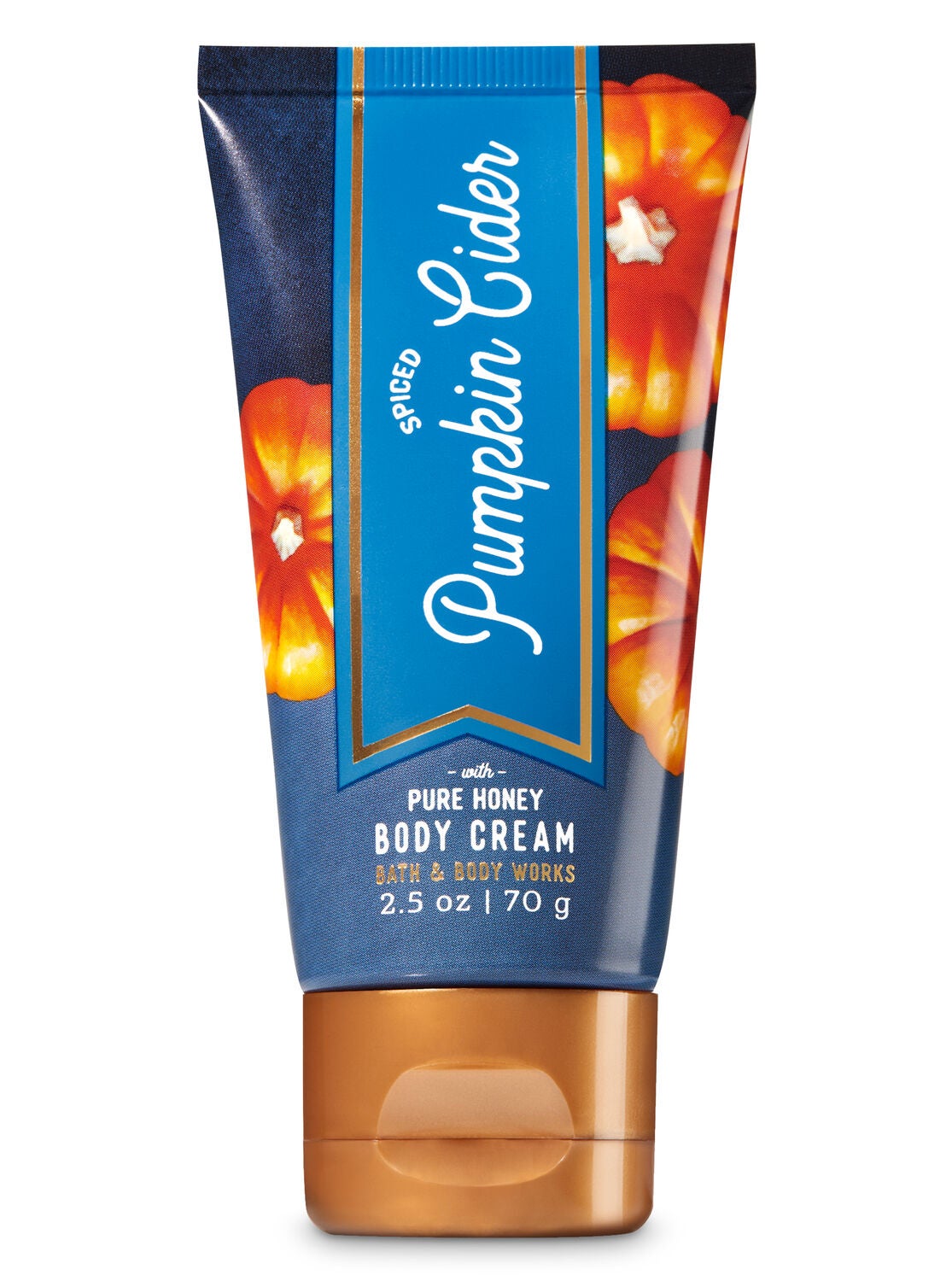 Signature Collection Spiced Pumpkin Cider Travel Size Body Cream - Bath And Body Works