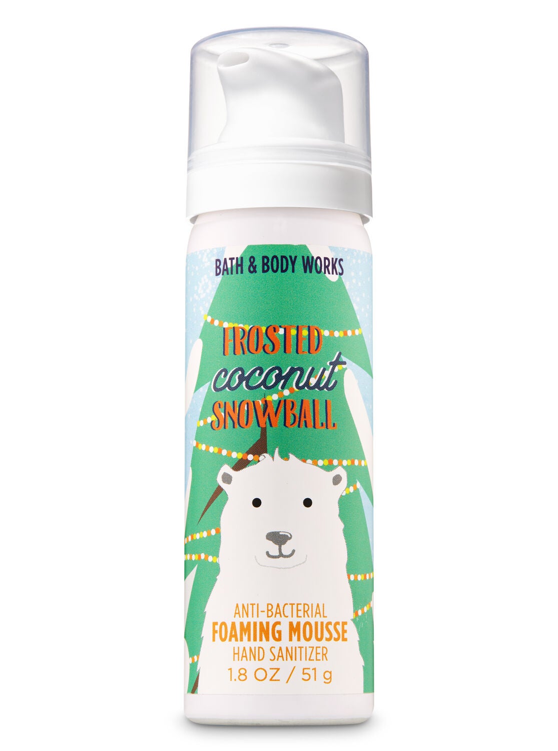 Frosted Coconut Snowball Foaming Hand Sanitizer - Bath And Body Works