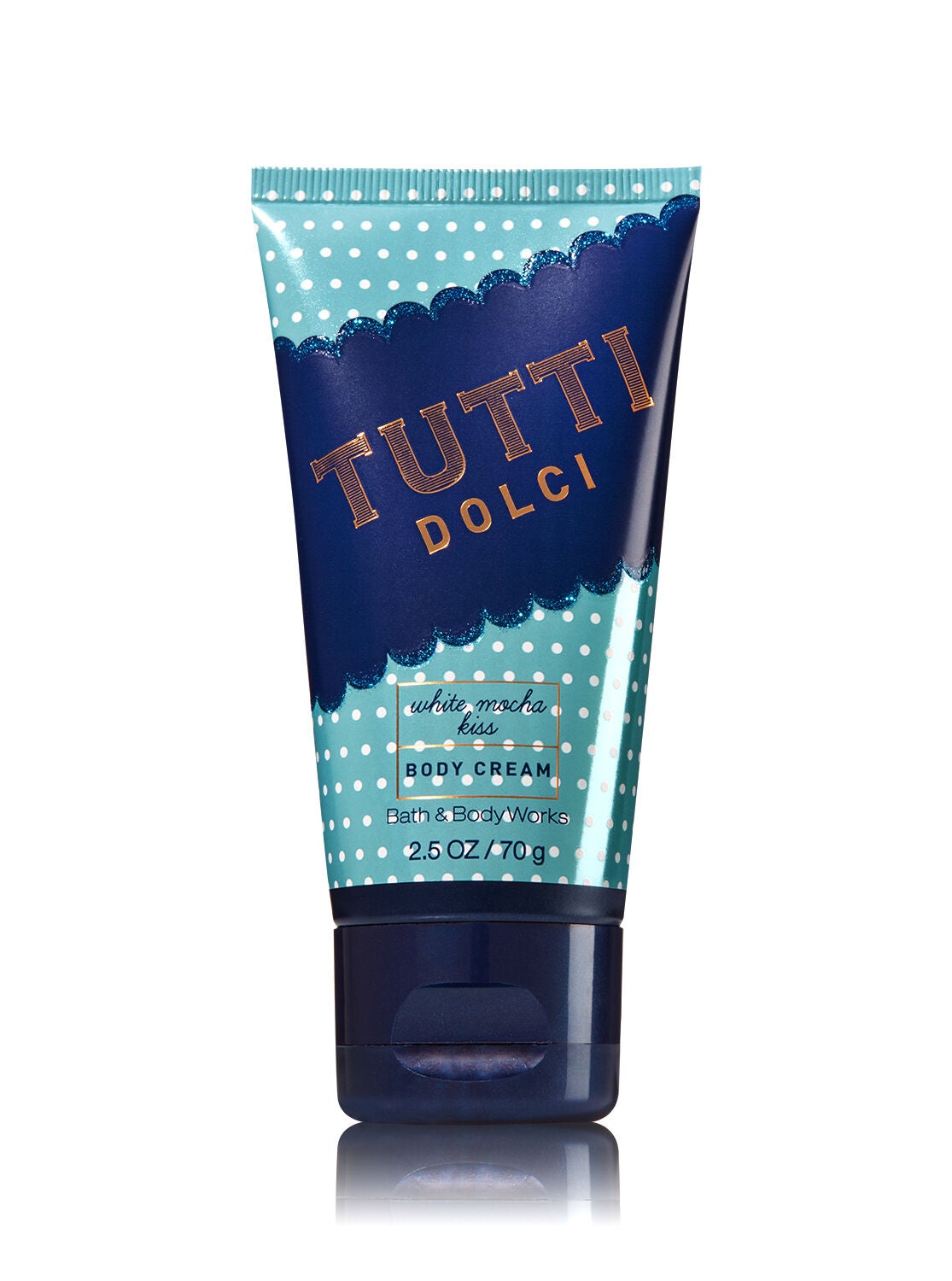 Signature Collection White Mocha Kiss Travel Size Body Cream - Bath And Body Works