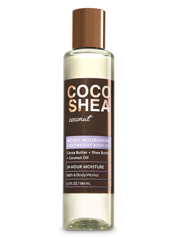 Signature Collection CocoShea Coconut Lightweight Body Oil - Bath And Body Works