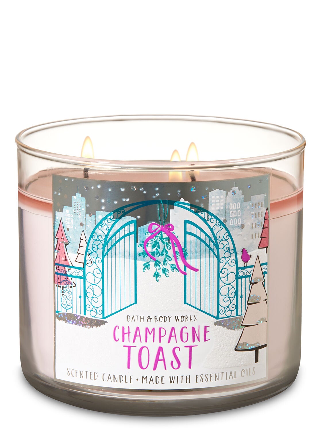 Champagne Toast 3-Wick Candle - Bath And Body Works