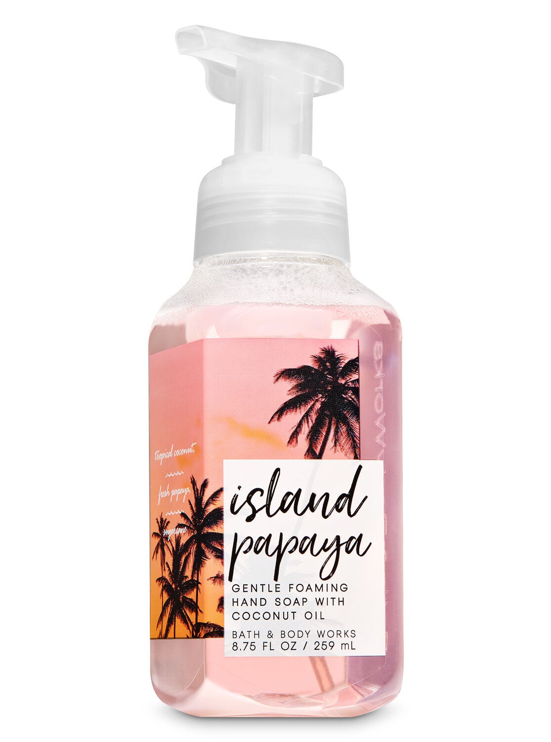 Island Papaya Gentle Foaming Hand Soap - Bath And Body Works