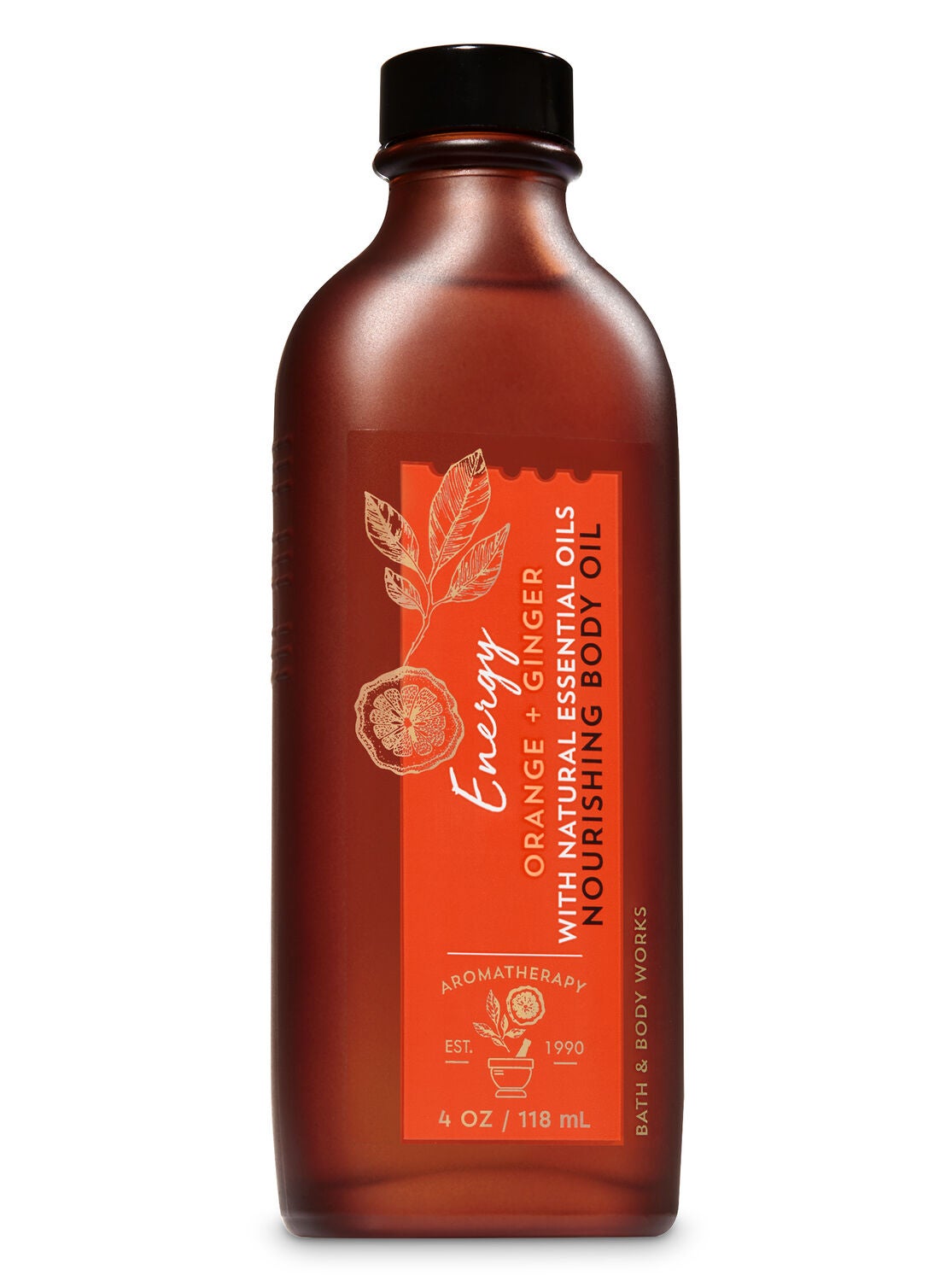 Aromatherapy Energy - Orange & Ginger Nourishing Body Oil - Bath And Body Works