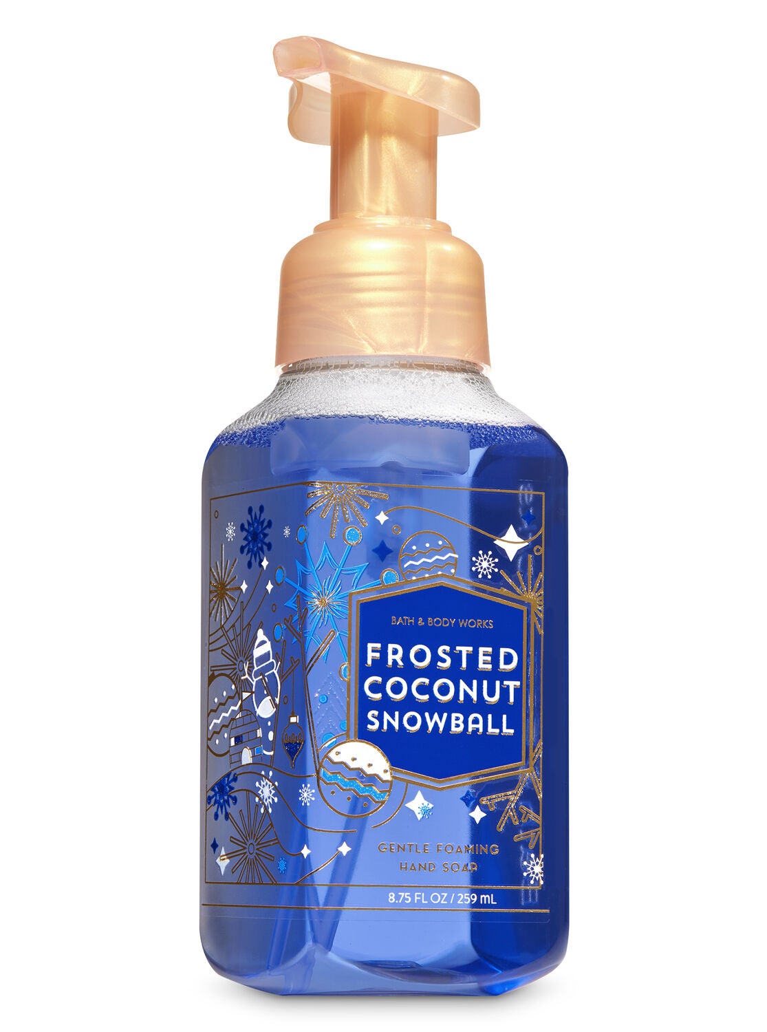 Frosted Coconut Snowball Gentle Foaming Hand Soap Bath