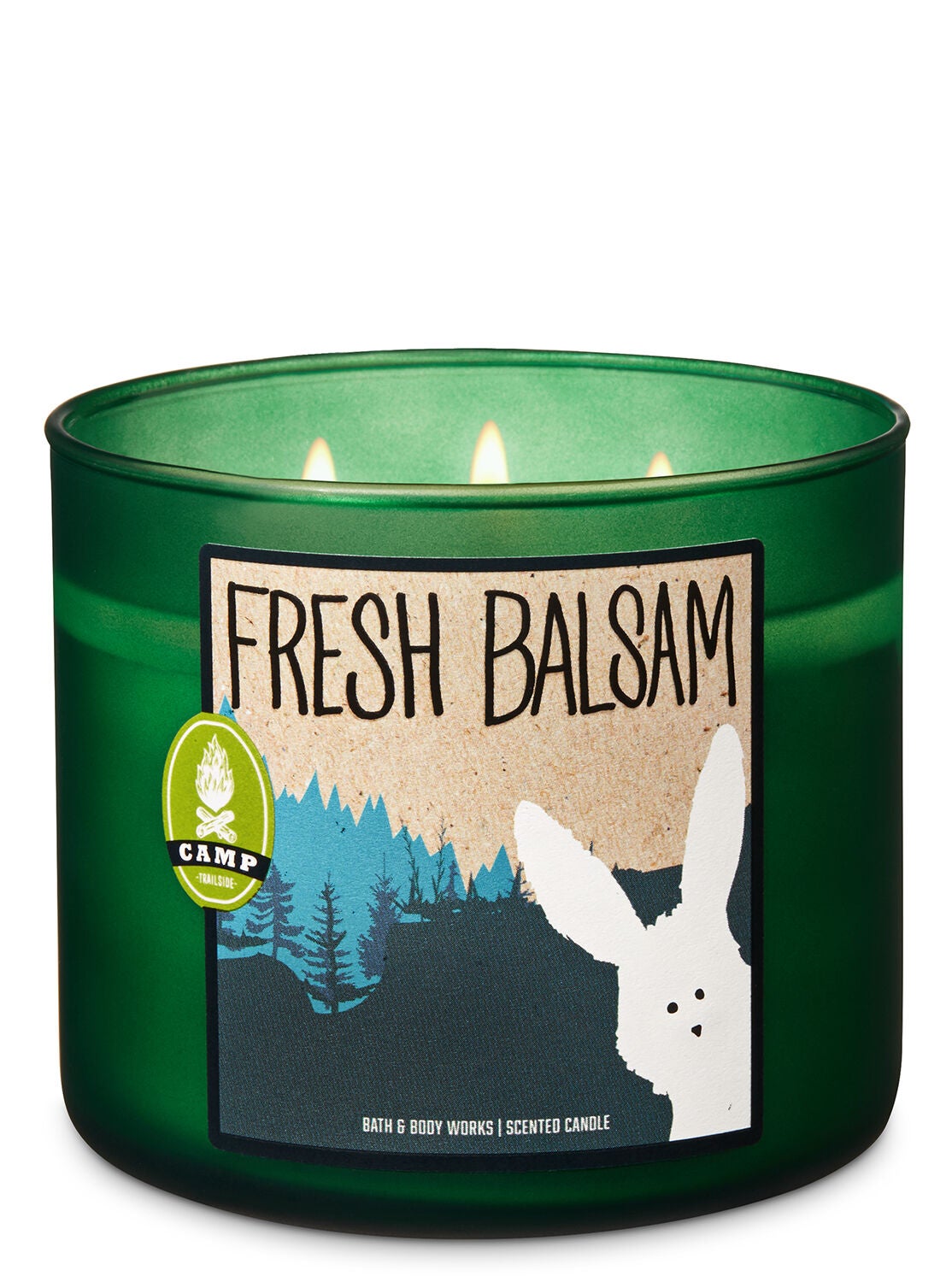 fresh balsam 3 wick candle bath body works bath and body works balsam candle