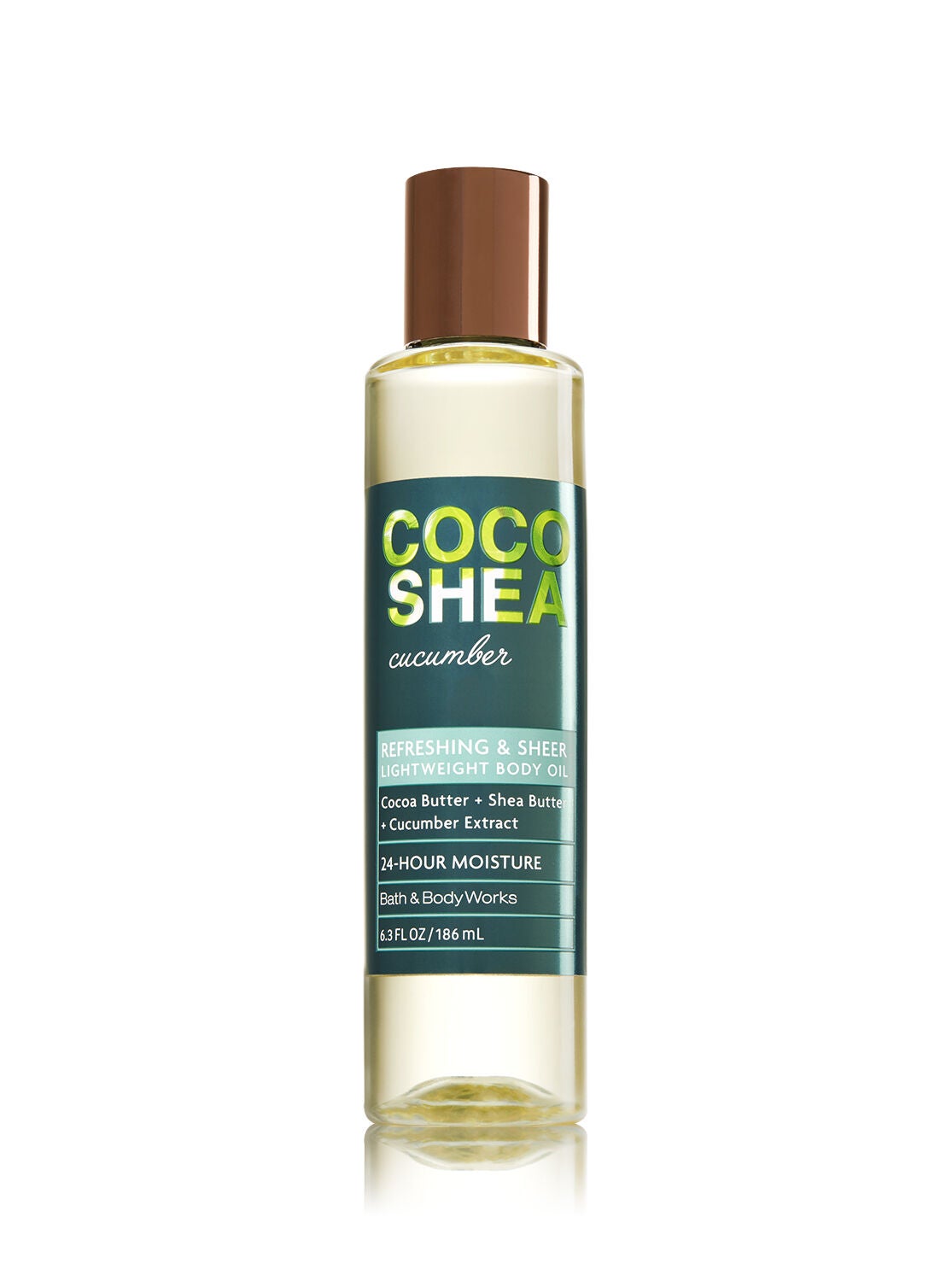 Signature Collection CocoShea Cucumber Lightweight Body Oil - Bath And Body Works