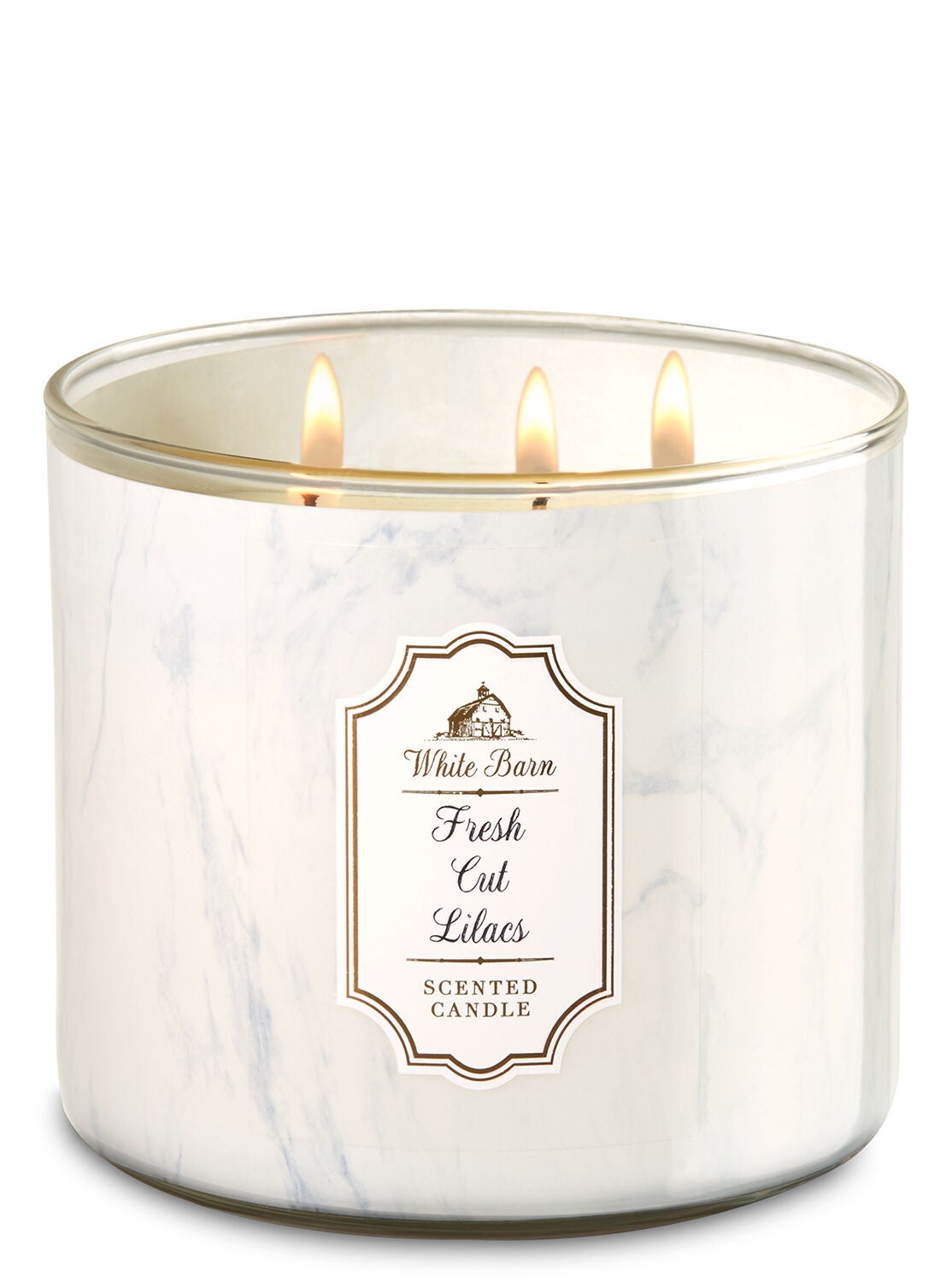 Fresh Cut Lilacs 3-Wick Candle - Bath And Body Works