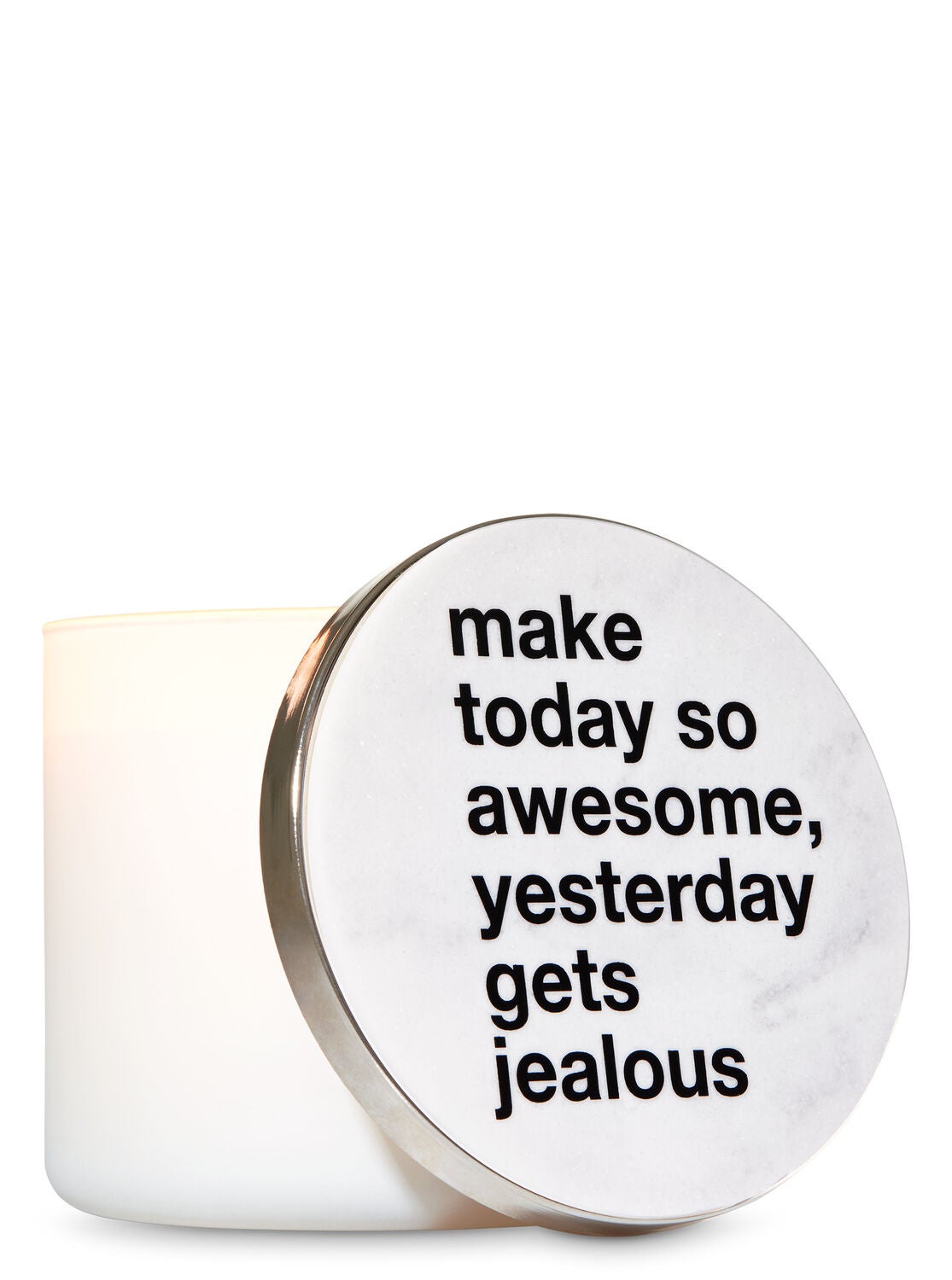 Make Today Awesome 3-Wick Candle Lid Magnet - Bath And Body Works