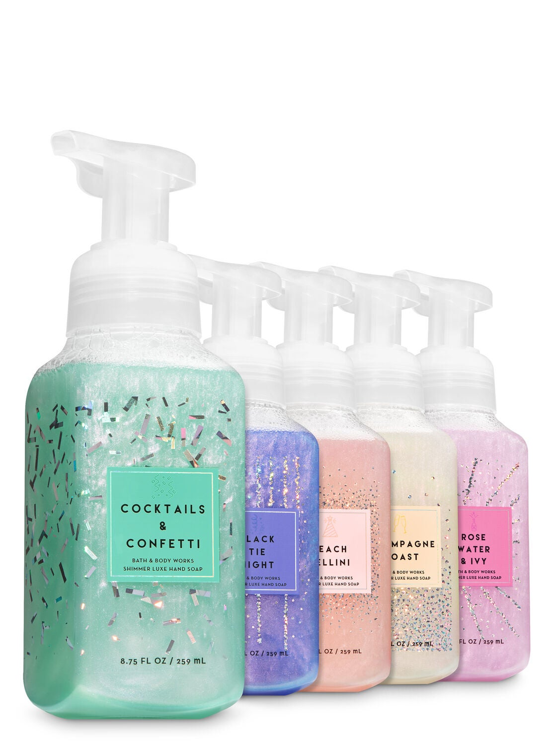 Sparkling Celebration Shimmer Luxe Hand Soap, 5-Pack - Bath And Body Works