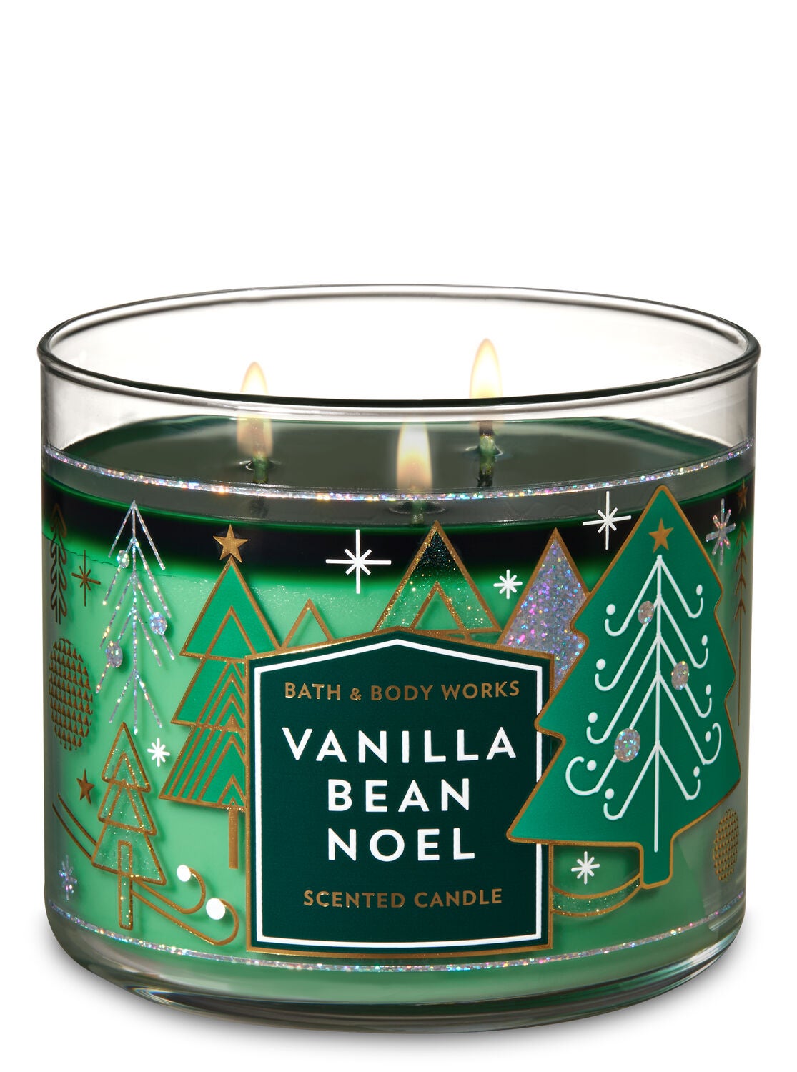 Vanilla Bean Noel 3-Wick Candle - Bath And Body Works