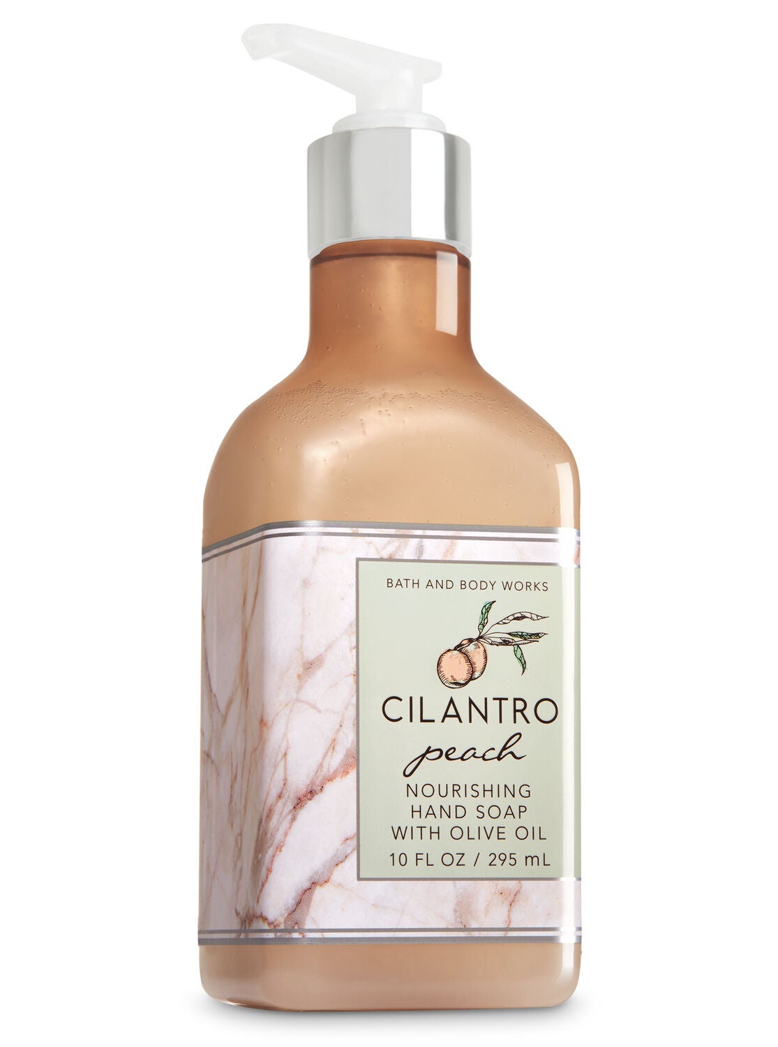 Cilantro Peach Hand Soap with Olive Oil - Bath And Body Works