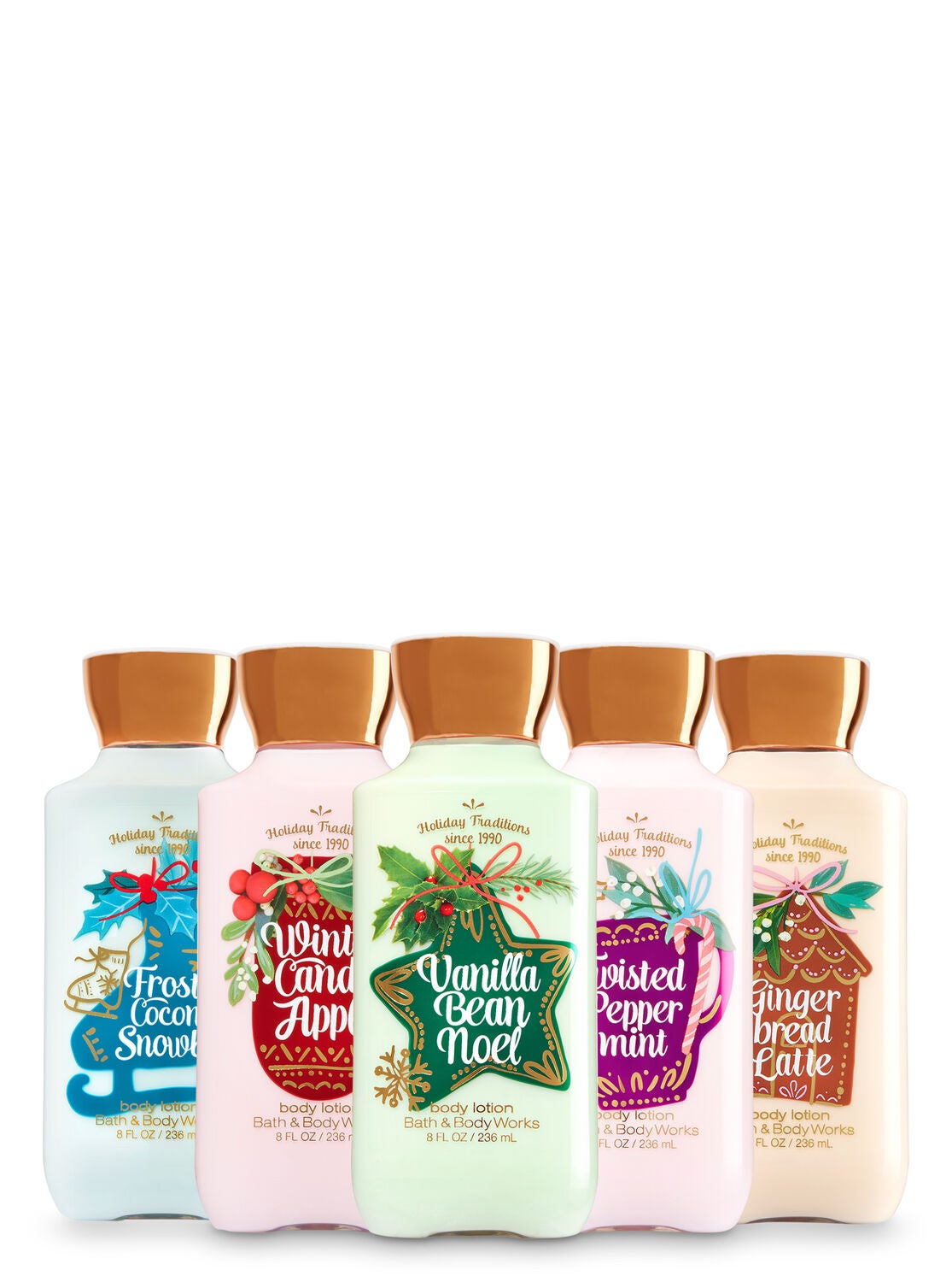 Signature Collection Holiday Traditions 5-Pack Body Lotion - Bath And Body Works