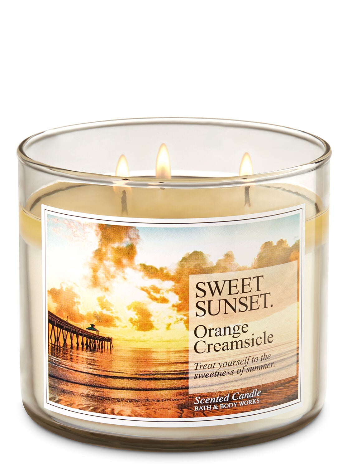 Orange Creamsicle 3-Wick Candle - Bath And Body Works