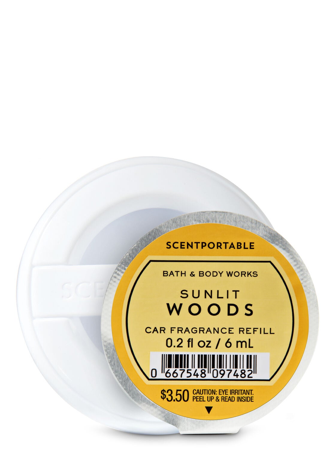 Sunlit Woods Scentportable Fragrance Refill - Bath And Body Works