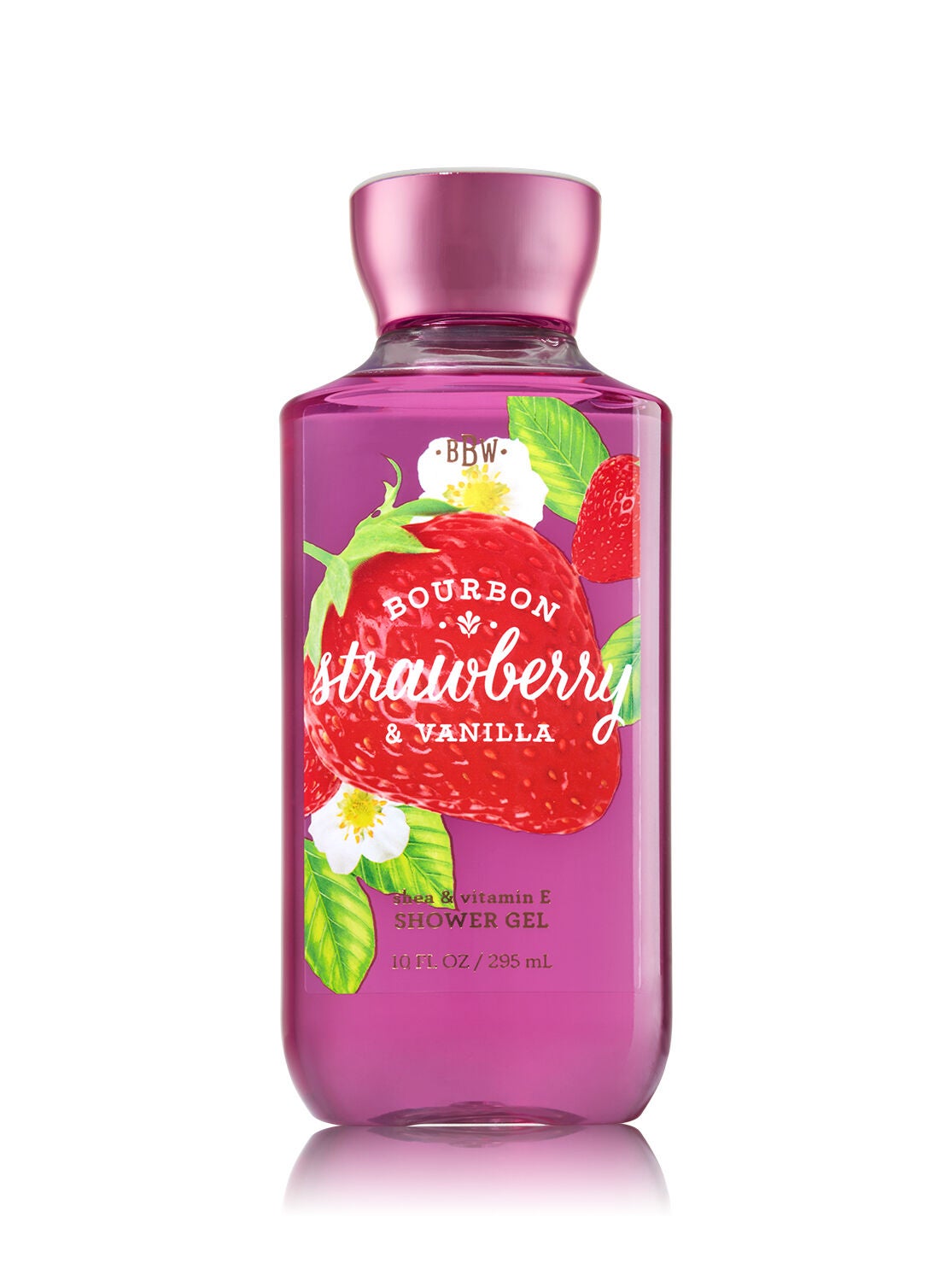 Signature Collection Bourbon Strawberry Vanilla Shower Gel - Bath And Body Works