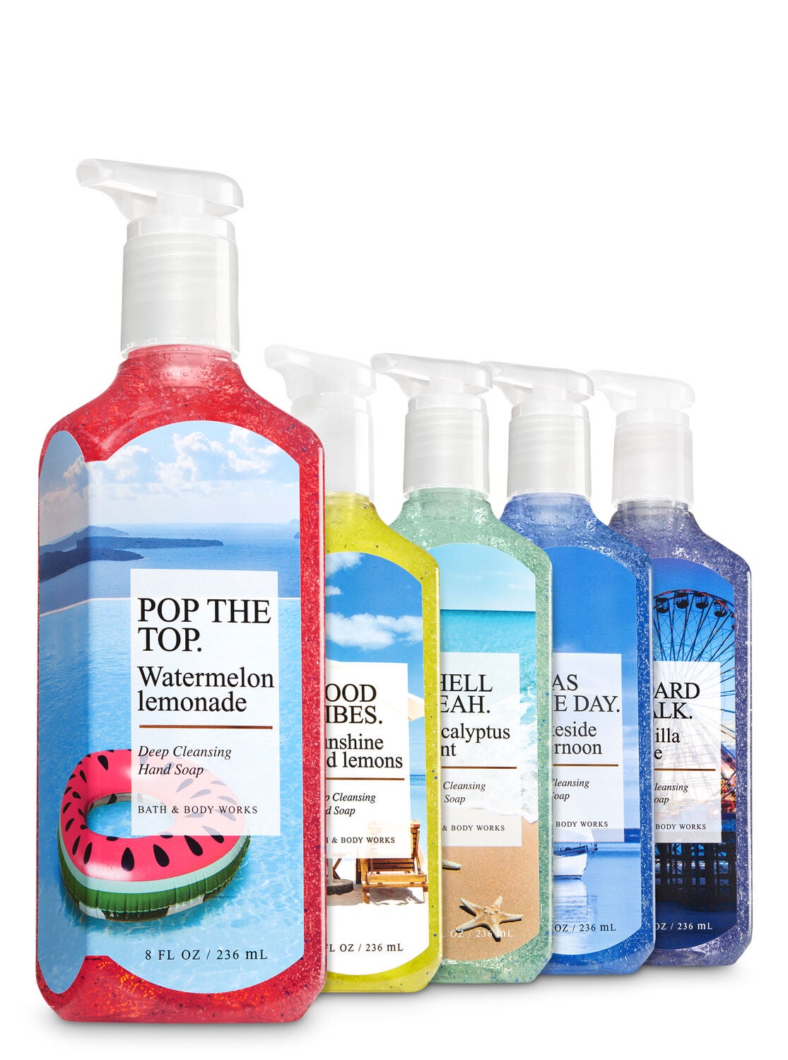 Because Summer 5-Pack Deep Cleansing Hand Soap - Bath And Body Works