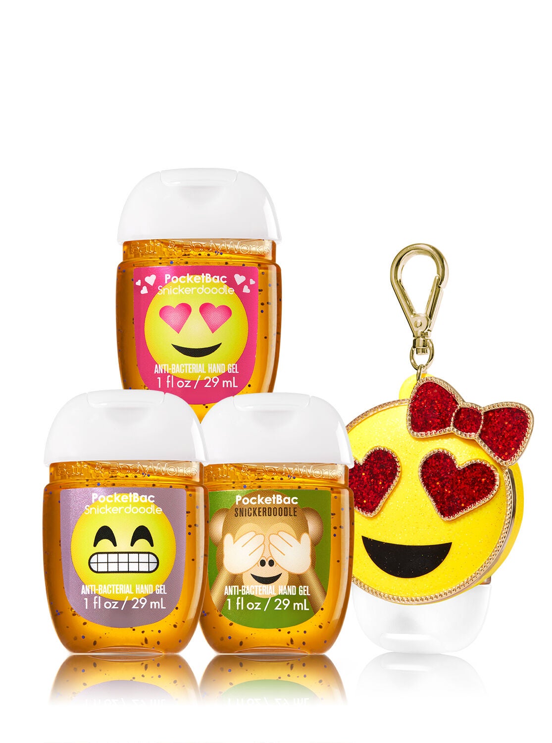 Emoji Love 3-Pack PocketBac & Holder - Bath And Body Works